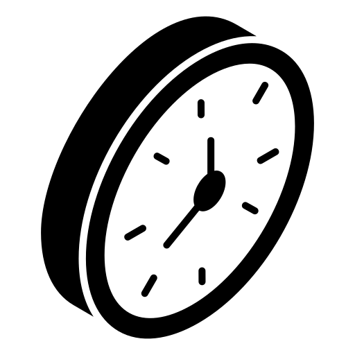 Pictogramme d'une horloge